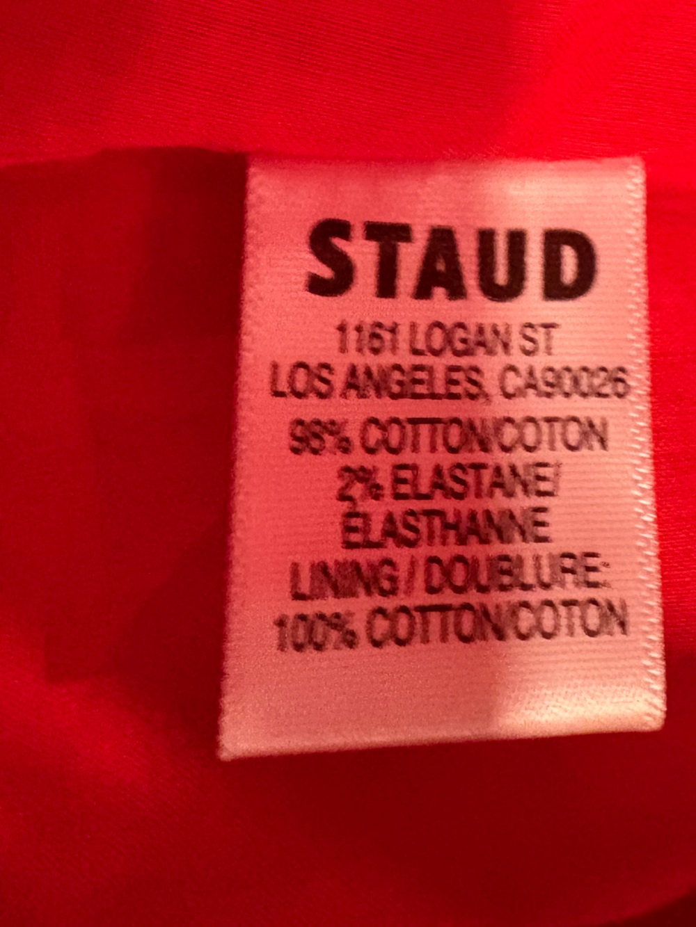 STAUD Fit-and-Flare Mini Dress - Picture 4 of 4